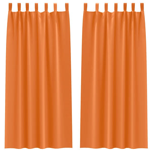 Tende oscuranti con tende Rosa brillante Poliestere 4107622