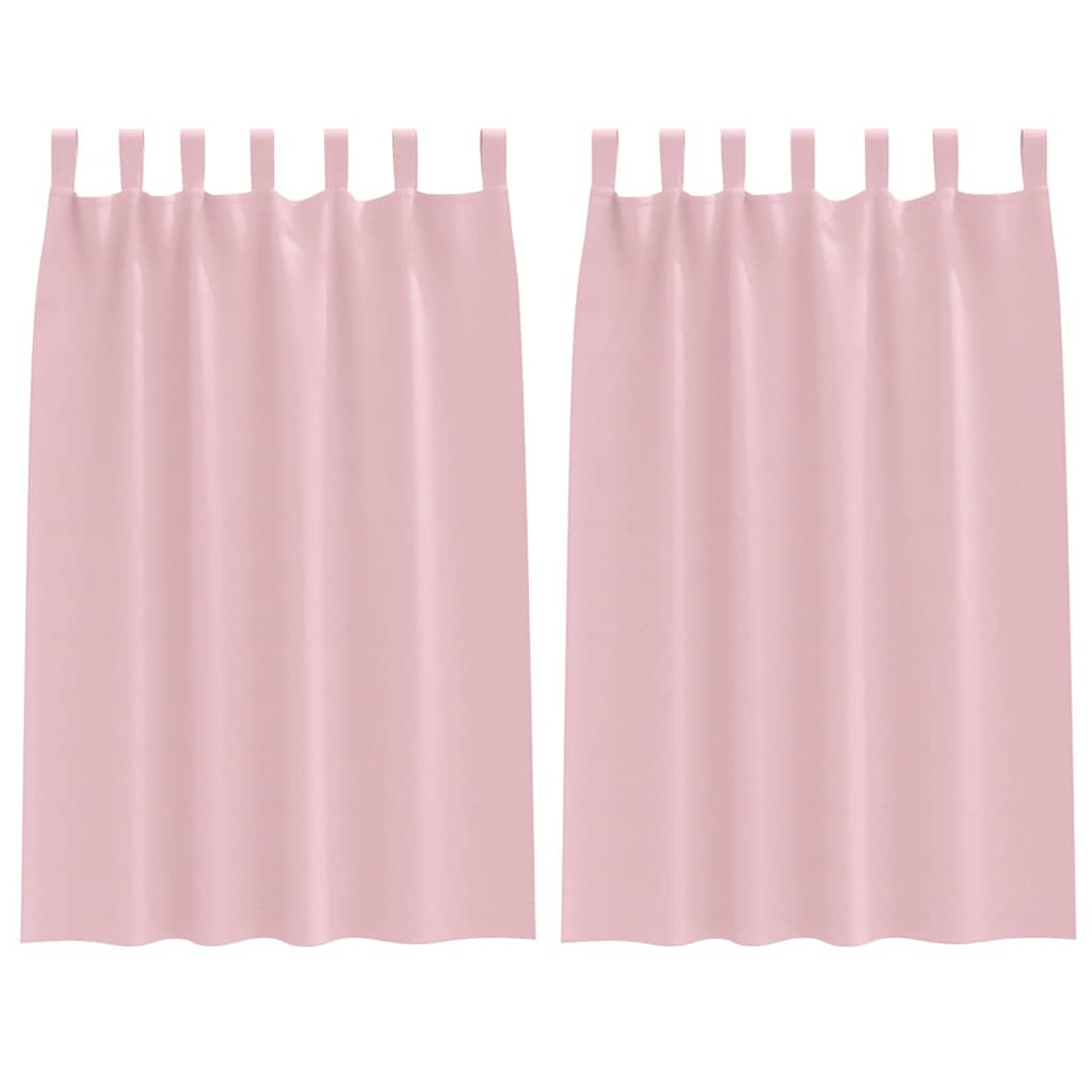 Tende oscuranti con tende Rosa baby Poliestere 4107629