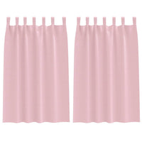 Tende oscuranti con tende Rosa baby Poliestere 4107629