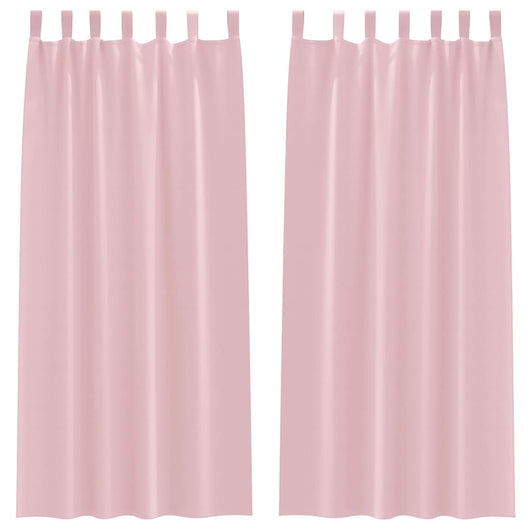 Tende oscuranti con tende Rosa baby Poliestere 4107632