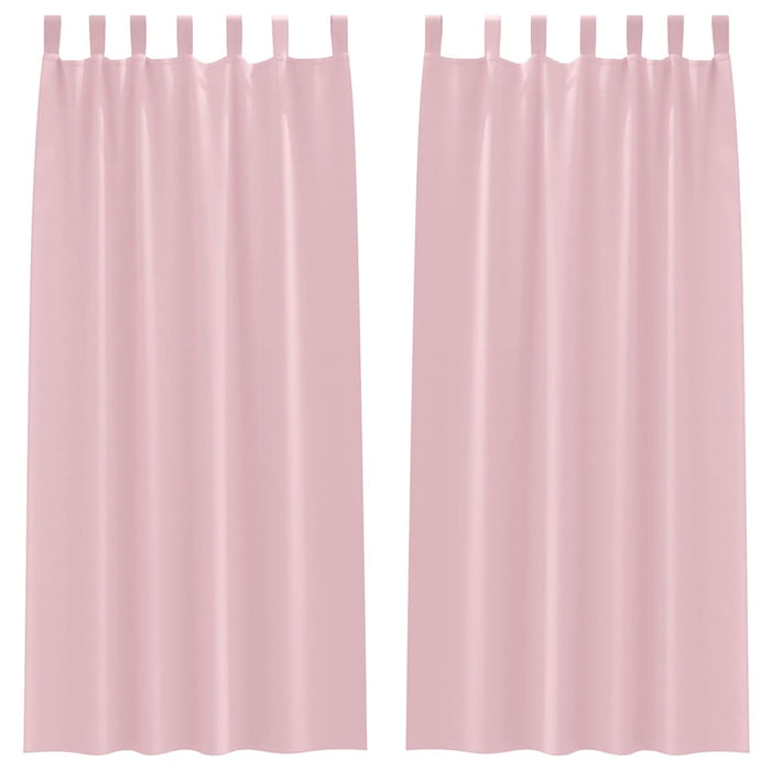 Tende oscuranti con tende Rosa baby Poliestere 4107632