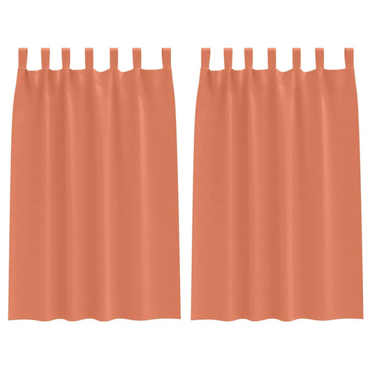 Tende oscuranti con tende Terracotta Poliestere 4107634