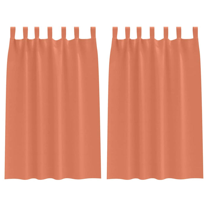 Tende oscuranti con tende Terracotta Poliestere 4107634