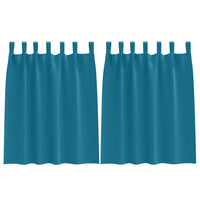 Tende oscuranti con tende Turchese Poliestere 4107638