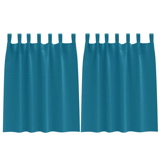 Tende oscuranti con tende Turchese Poliestere 4107638