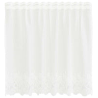 Tende con tende Bianco 500x100cm Poliestere 4107750