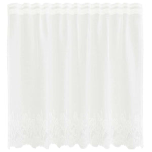 Tende con tende Bianco 500x100cm Poliestere 4107750