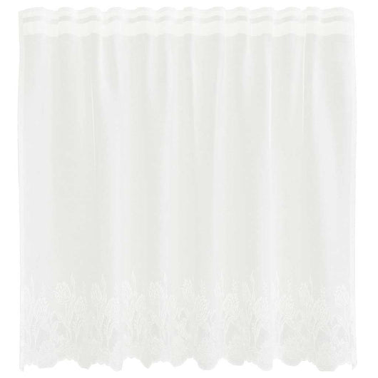 Tende con tende Bianco 500x100cm Poliestere 4107750