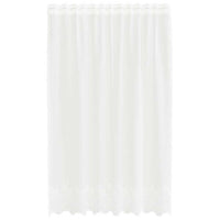 Tende con tende Bianco 500x100cm Poliestere 4107751