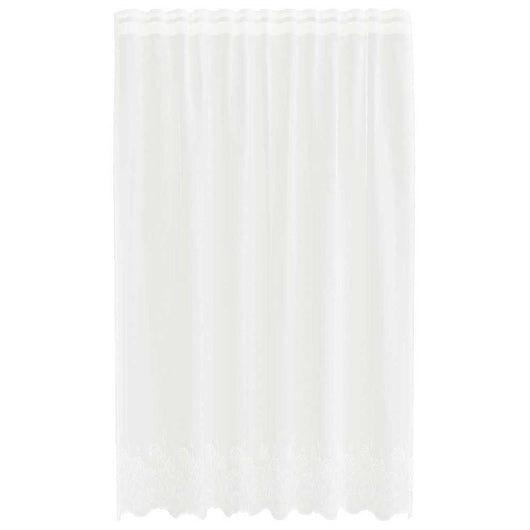 Tende con tende Bianco 500x100cm Poliestere 4107754