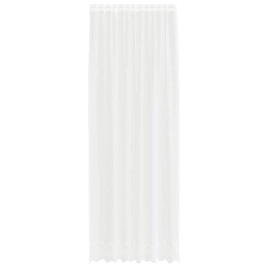 Tende con tende Floreale Bianco Poliestere 4107759