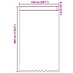 Tende con tende Floreale Bianco Poliestere 4107759