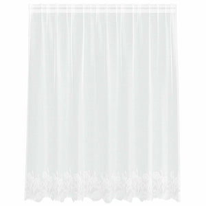 Tende con tende Bianco 500x100cm Poliestere 4107764