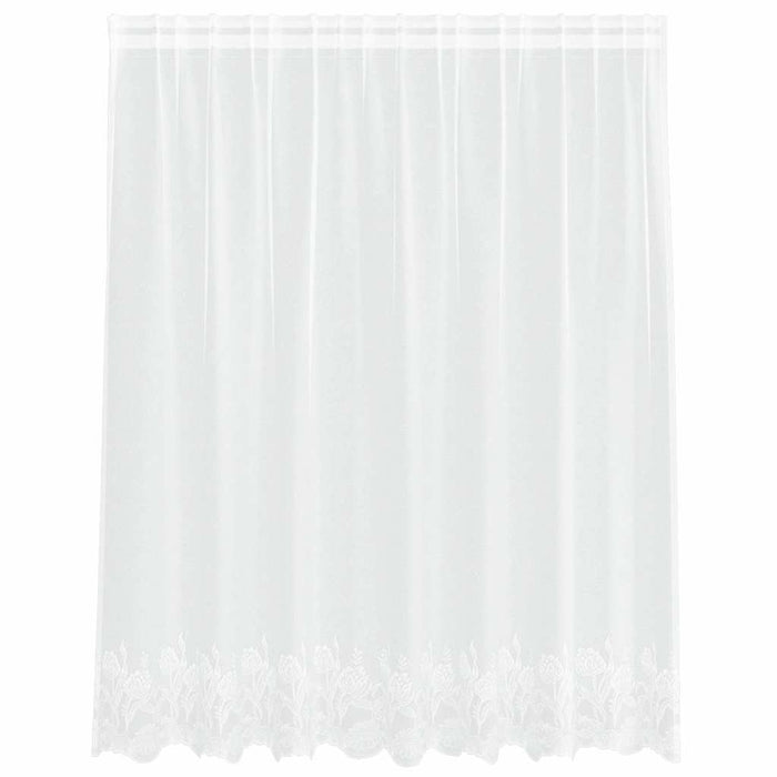 Tende con tende Bianco 500x100cm Poliestere 4107764