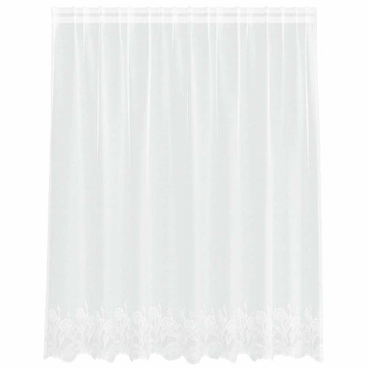 Tende con tende Bianco 500x100cm Poliestere 4107765