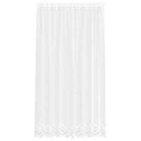Tende con tende Bianco 500x100cm Poliestere 4107770