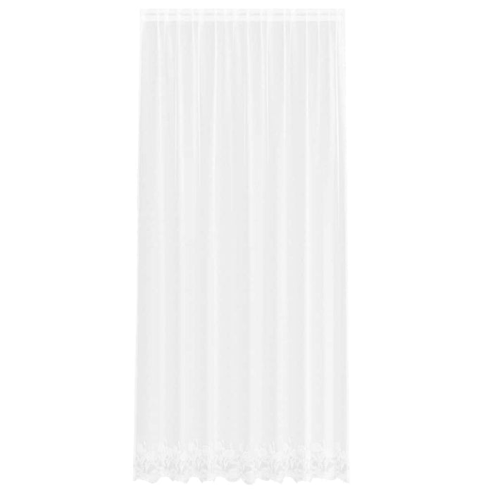 Tende con tende Floreale Bianco Poliestere 4107773