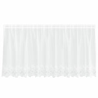 Tende con tende Floreale Bianco Poliestere 4107776