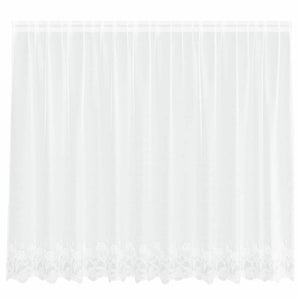 Tende con tende Bianco 500x100cm Poliestere 4107779