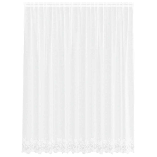 Tende con tende Bianco 500x100cm Poliestere 4107782