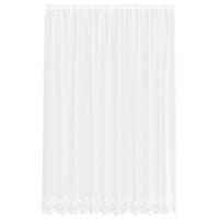 Tende con tende Floreale Bianco 300 x 300 cm Poliestere 4107786