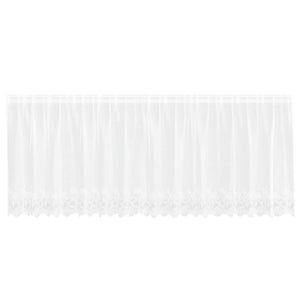 Tende con tende Bianco 500x100cm Poliestere 4107789