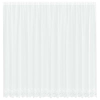 Tende con tende Floreale Bianco 400 x 220 cm Poliestere 4107794