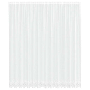 Tende con tende Floreale Bianco 400 x 260 cm Poliestere 4107797