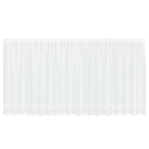 Tende con tende Bianco 500x100cm Poliestere 4107804