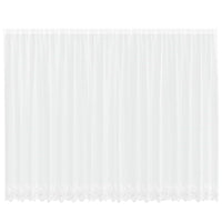 Tende con tende Bianco 500x100cm Poliestere 4107806
