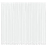 Tende con tende Bianco 500x100cm Poliestere 4107812