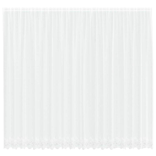 Tende con tende Bianco 500x100cm Poliestere 4107812