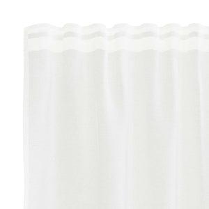 Tende con tende Floreale Bianco Poliestere 4107818