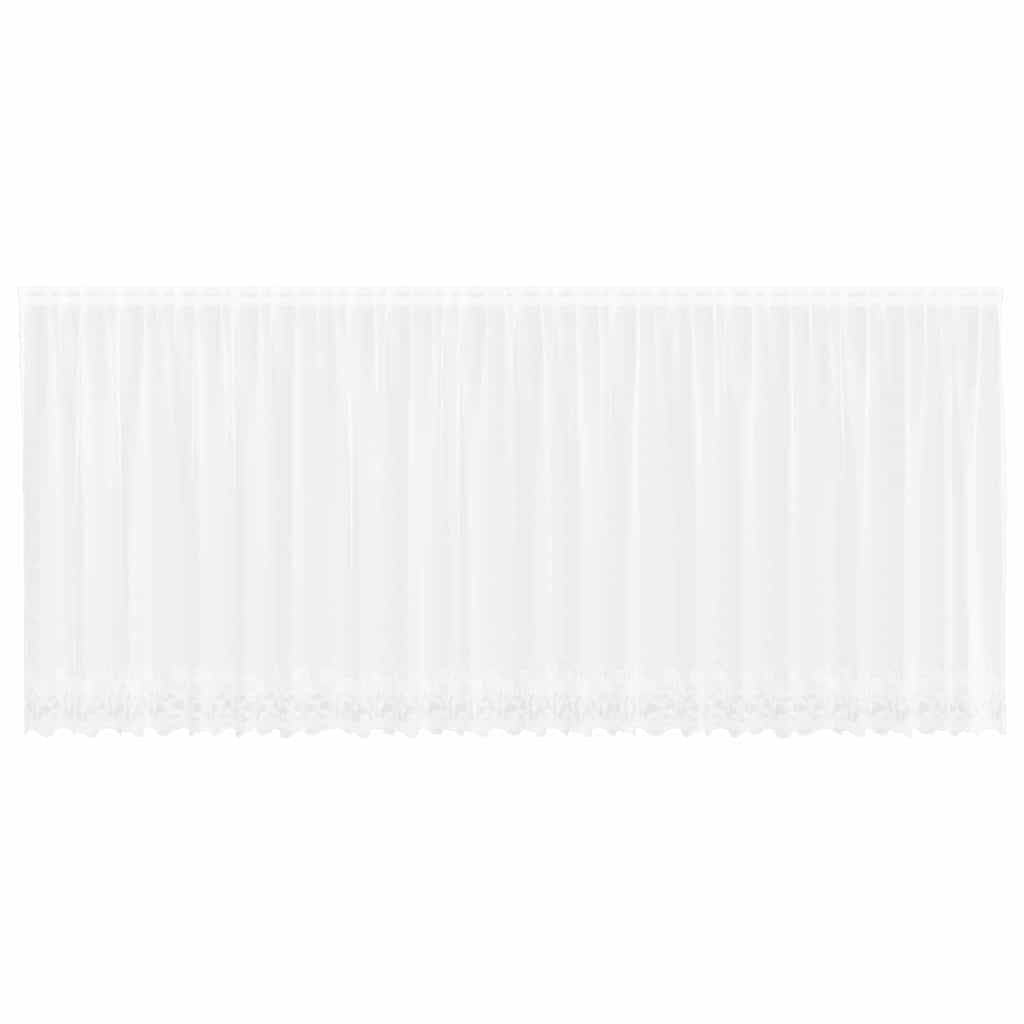 Tende con tende Floreale Bianco Poliestere 4107818