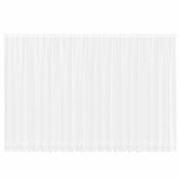 Tende con tende Bianco 500x100cm Poliestere 4107819