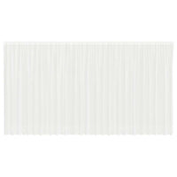 Tende con tende Bianco 500x100cm Poliestere 4107832