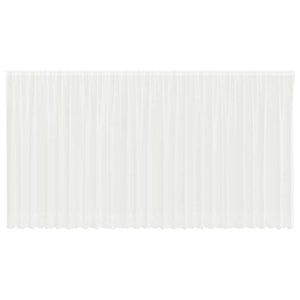 Tende con tende Bianco 500x100cm Poliestere 4107833