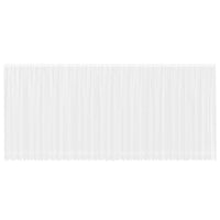 Tende con tende Bianco 500x100cm Poliestere 4107846