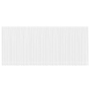 Tende con tende Bianco 500x100cm Poliestere 4107846