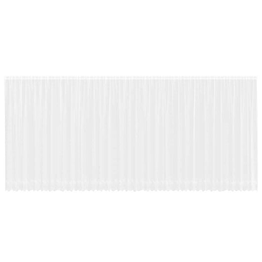Tende con tende Bianco 500x100cm Poliestere 4107848