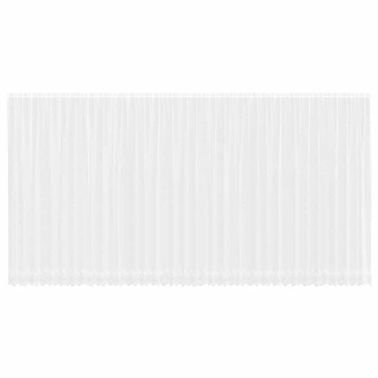 Tende con tende Floreale Bianco 900 x 260 cm Poliestere 4107849