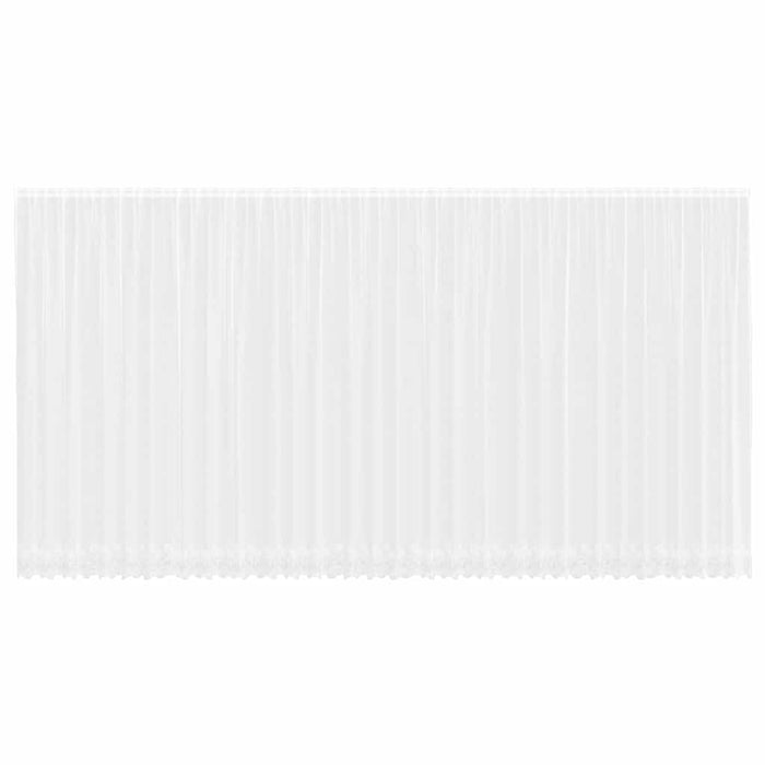 Tende con tende Floreale Bianco 900 x 260 cm Poliestere 4107849