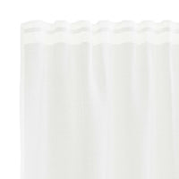 Tende con tende Bianco 500x100cm Poliestere 4107854