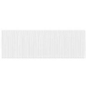 Tende con tende Bianco 500x100cm Poliestere 4107860