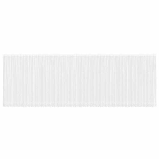 Tende con tende Bianco 500x100cm Poliestere 4107860