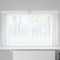 Tende con tende Bianco 500x100cm Poliestere 4107881