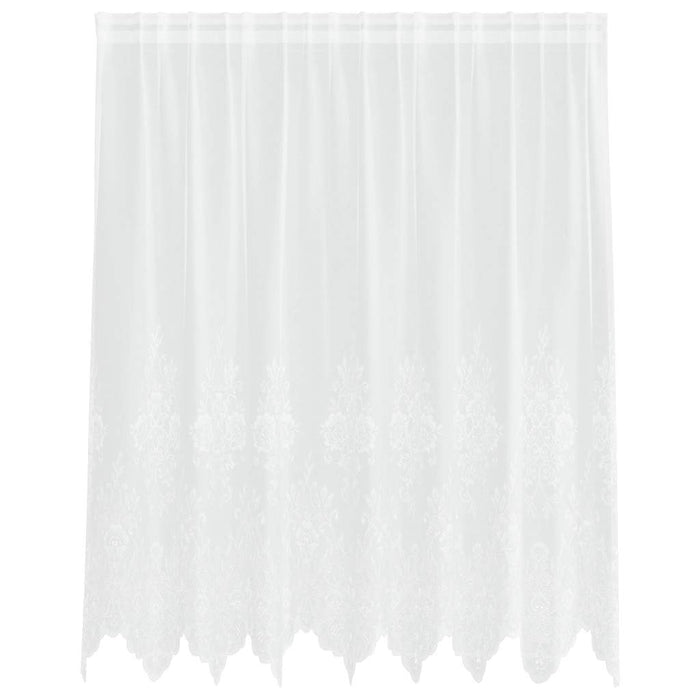 Tende con tende Bianco 500x100cm Poliestere 4107881