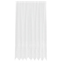 Tende con tende Bianco 500x100cm Poliestere 4107887