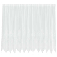 Tende con tende Bianco 500x100cm Poliestere 4107895