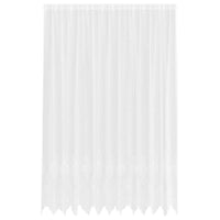 Tende con tende Bianco 500x100cm Poliestere 4107902